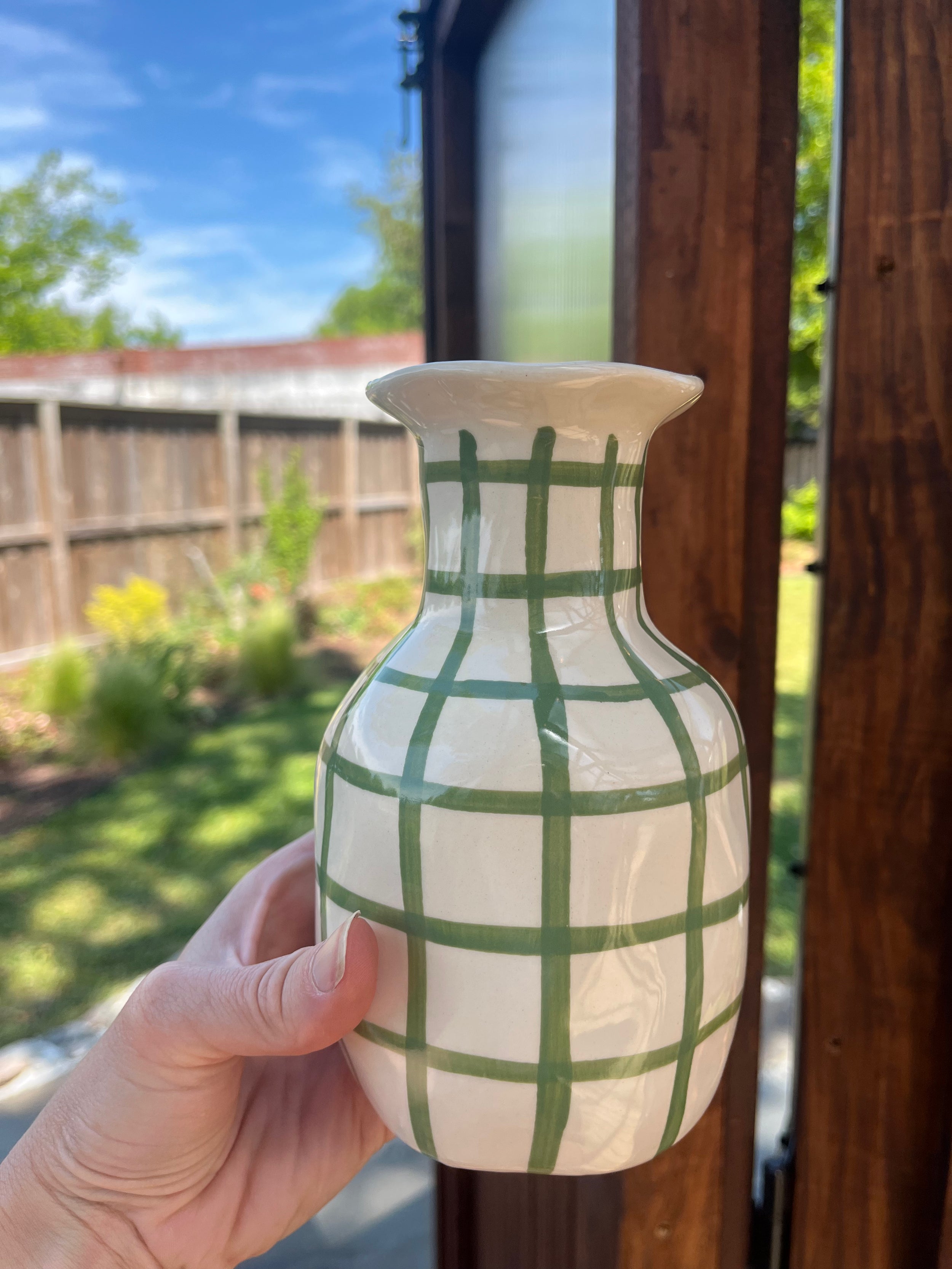 Checkered Vases!